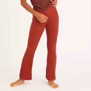 Urban Outfitters Rosie Ribbed Flare Pants Size XS